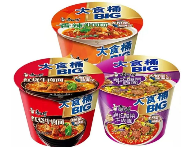 回收過期方便面