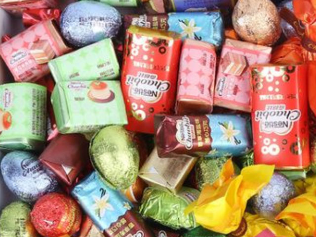 回收過期巧克力